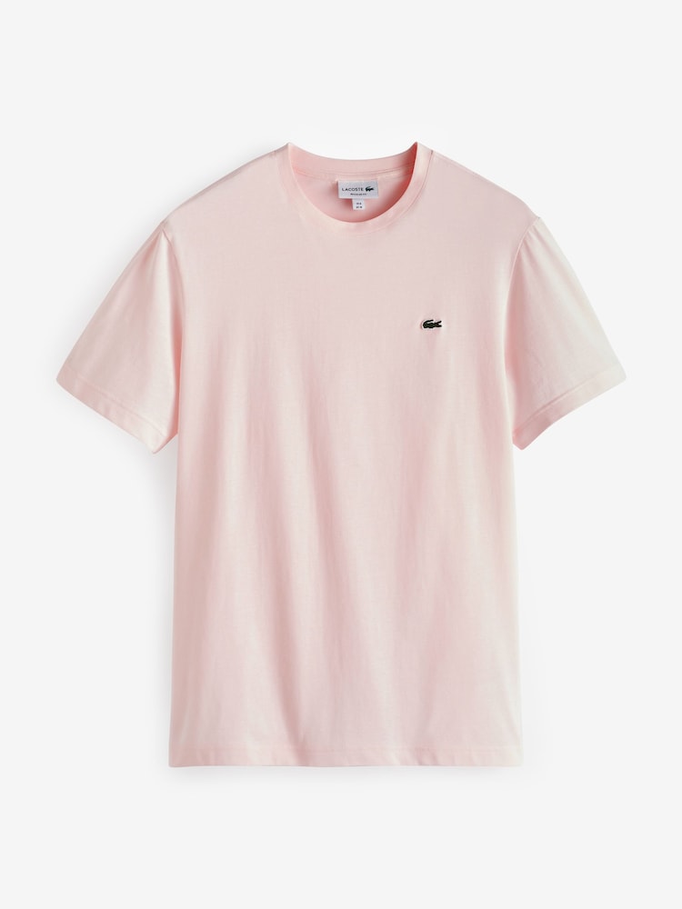 Lacoste Regular Fit Sports 100% Cotton T-Shirt - Image 4 of 6