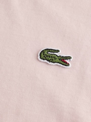 Розовый - Lacoste спортивная футболка из 100% хлопка - Изображение 6 из 6