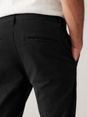 Black Skinny Stretch Chino Trousers 2 Pack - Image 11 of 13
