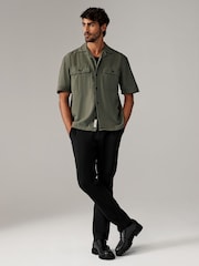 Black Slim Fit Stretch Chino Trousers 2 Pack - Image 2 of 9