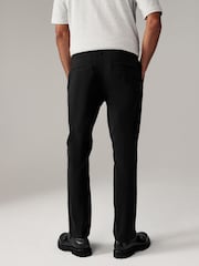 Black Slim Fit Stretch Chino Trousers 2 Pack - Image 4 of 9