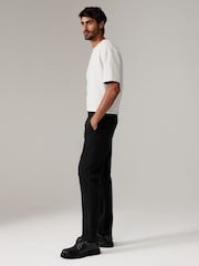 Black Slim Fit Stretch Chino Trousers 2 Pack - Image 5 of 9