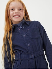 FatFace Blue Cord Jumpsuit - Image 3 of 5