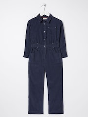 FatFace Blue Cord Jumpsuit - Image 4 of 5