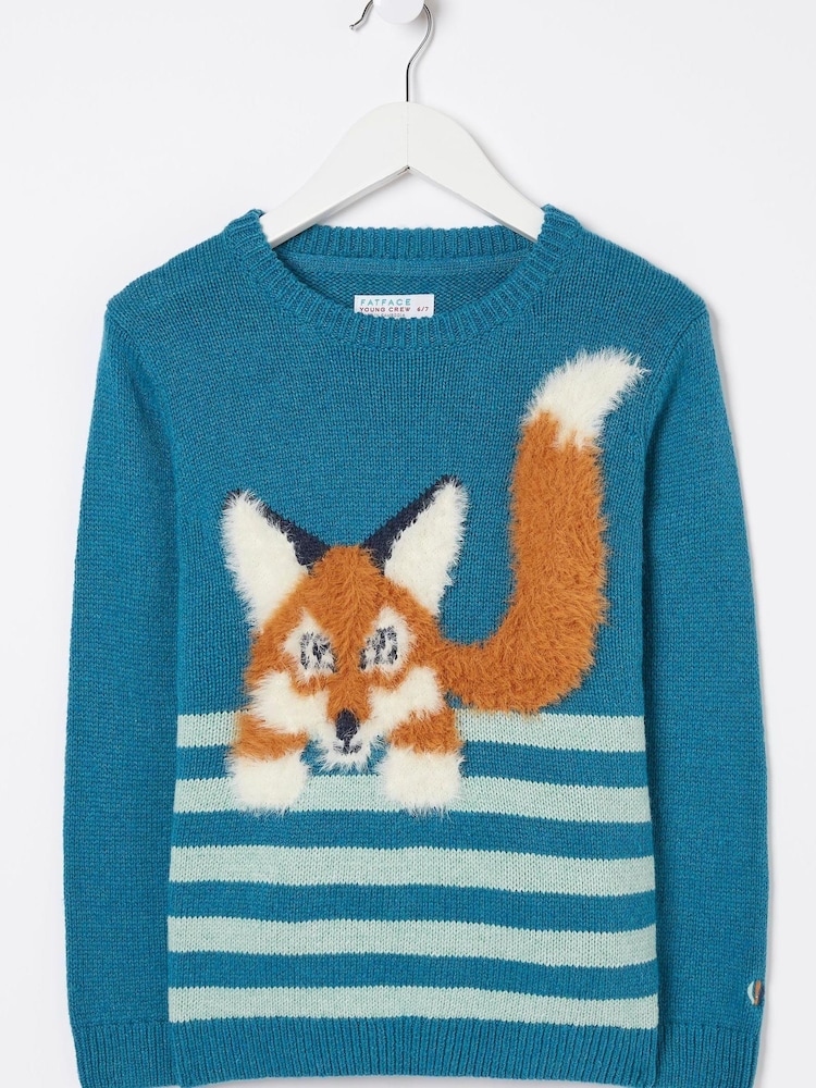 FatFace Felicity Fox Knitted Jumper - Image 4 of 4