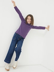 FatFace Green 3 Pack Rib T-Shirts - Image 6 of 9