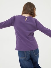 FatFace Green 3 Pack Rib T-Shirts - Image 8 of 9