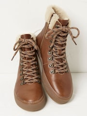 FatFace Brown Romy Hybrid Hiker Ankle Boots - Image 2 of 4