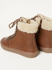 FatFace Brown Romy Hybrid Hiker Ankle Boots - Image 3 of 4