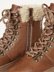 FatFace Brown Romy Hybrid Hiker Ankle Boots - Image 4 of 4