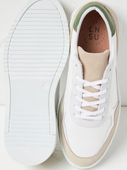 FatFace White Axel Skater Trainers - Image 3 of 4