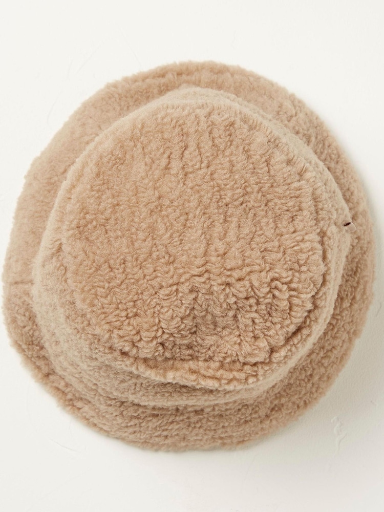 FatFace Brown Borg Bucket Hat - Image 2 of 3