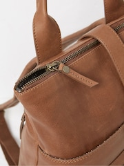 FatFace Brown The Ava Backpack - Image 4 of 4