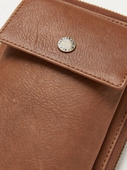 FatFace Louisa Brown Purse Phone Bag - Image 5 of 5