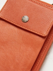 FatFace Louisa Orange Purse Phone Bag - Image 5 of 5