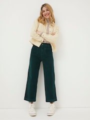 FatFace Green Keswick Cord Trousers - Image 1 of 5