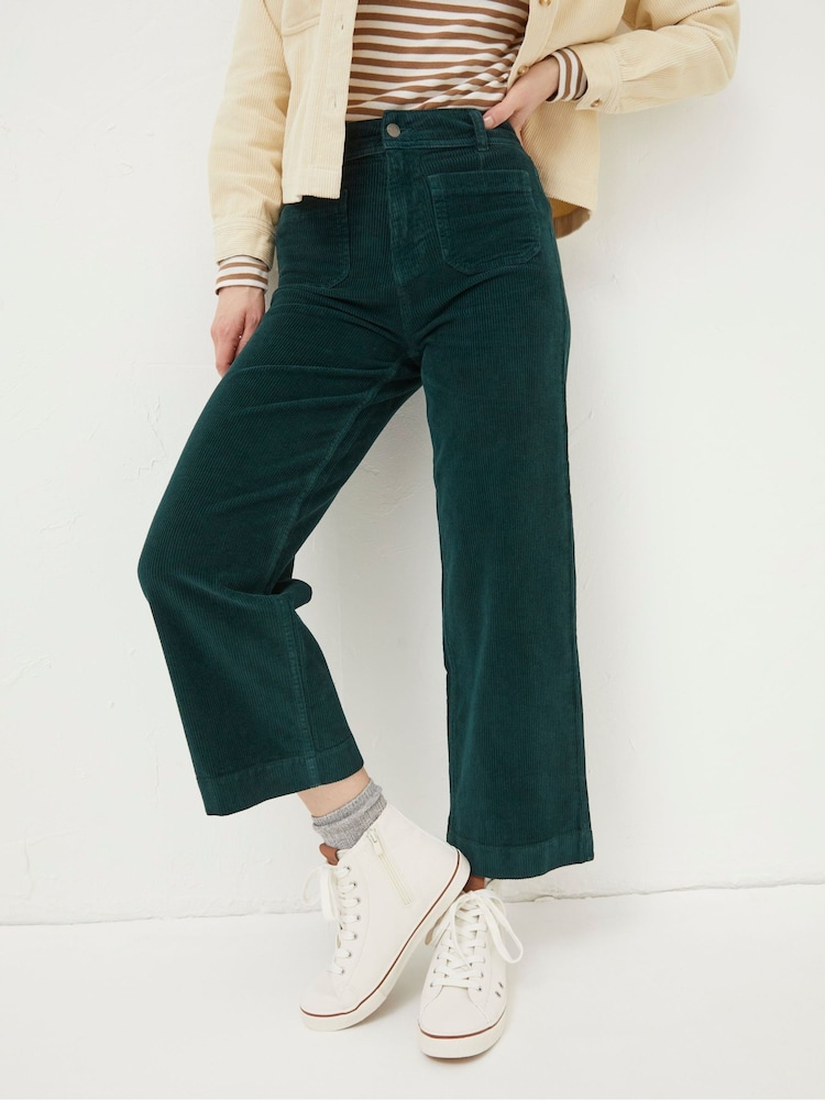 FatFace Green Keswick Cord Trousers - Image 3 of 5