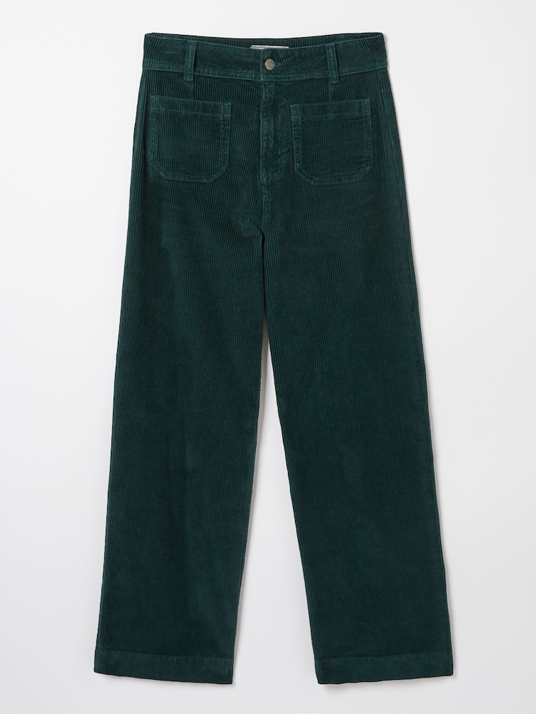 FatFace Green Keswick Cord Trousers - Image 5 of 5