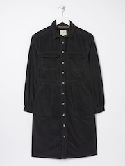 FatFace Black Tabitha Cord Dress - Image 4 of 4