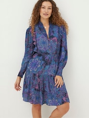 FatFace Darcey Kleid mit Mosaik-Geomuster - Bild 1 von 6