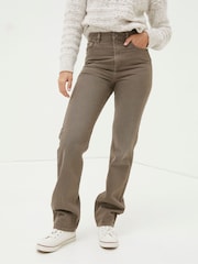 FatFace Brown Sutton Straight Jeans - Image 3 of 6