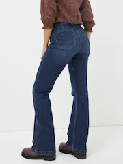 FatFace Blue Fly Flare Jeans - Image 3 of 6