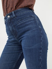 FatFace Blue Fly Flare Jeans - Image 5 of 6