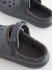 Grey Borg Lined Mules - Image 4 of 5