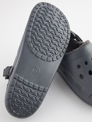 Grey Borg Lined Mules - Image 5 of 5