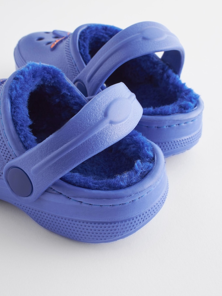 Navy Blue Dino Slipper Clogs - Image 6 of 6