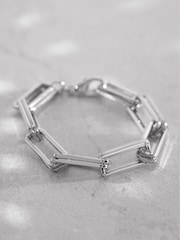 Mint Velvet Silver Tone Square Bracelet - Image 1 of 3