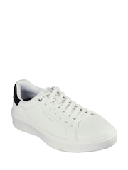 Skechers White Mens Court Break Suit Trainers - Image 4 of 5