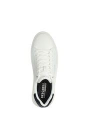 Skechers White Mens Court Break Suit Trainers - Image 5 of 5