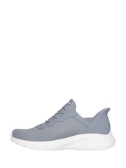 Skechers Grey Bobs Squad Chaos Daily Hype Slip In Trainers - Image 2 of 5