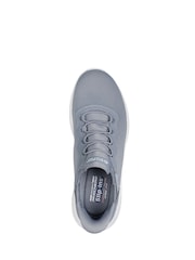 Skechers Grey Bobs Squad Chaos Daily Hype Slip In Trainers - Image 4 of 5