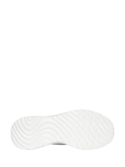 Skechers Grey Bobs Squad Chaos Daily Hype Slip In Trainers - Image 5 of 5