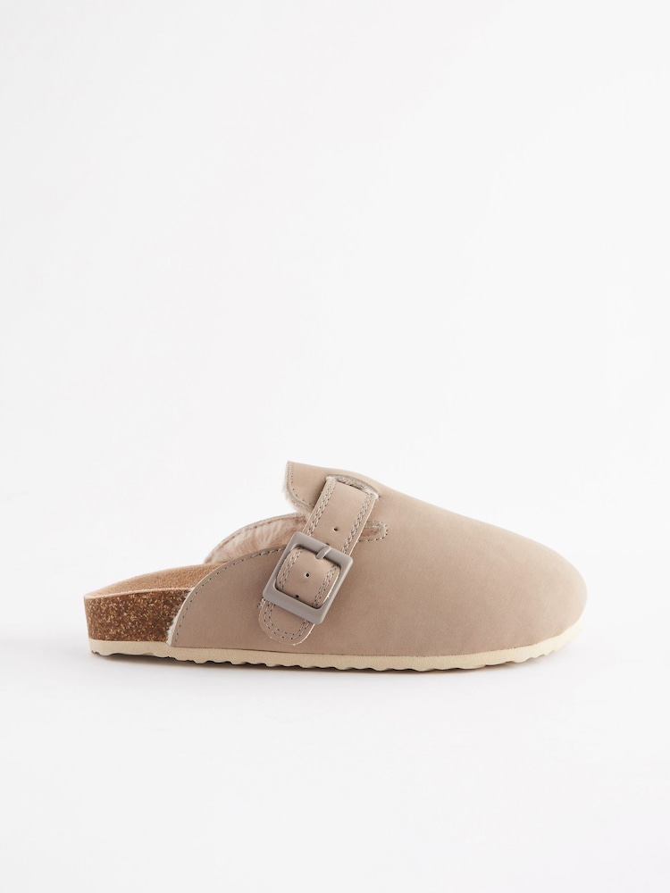 Neutral Stone Clog Slippers - Image 2 of 5 Neutral Stone Clog Slippers - Image 2 of 5