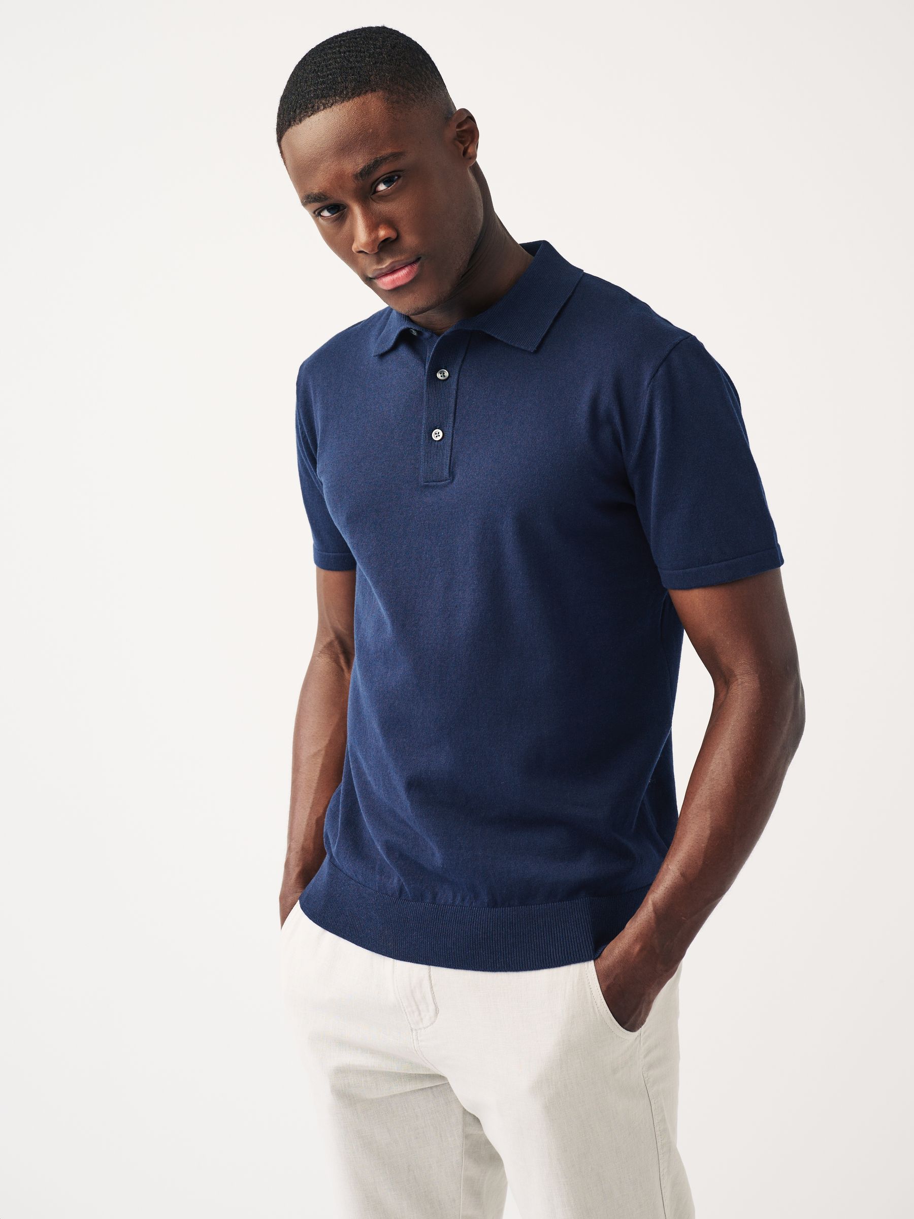 Navy polo shirt 2025