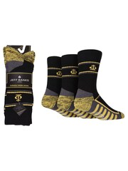 Jeff Banks Grey Cotton Durable Work Socks - Image 3 of 5