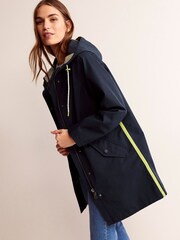 Boden Blue Wells Waterproof Coat - Image 3 of 5