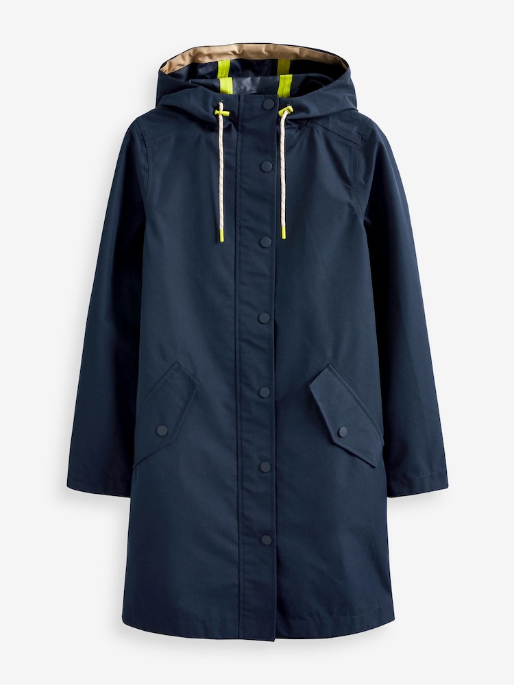 Boden Blue Wells Waterproof Coat - Image 5 of 5