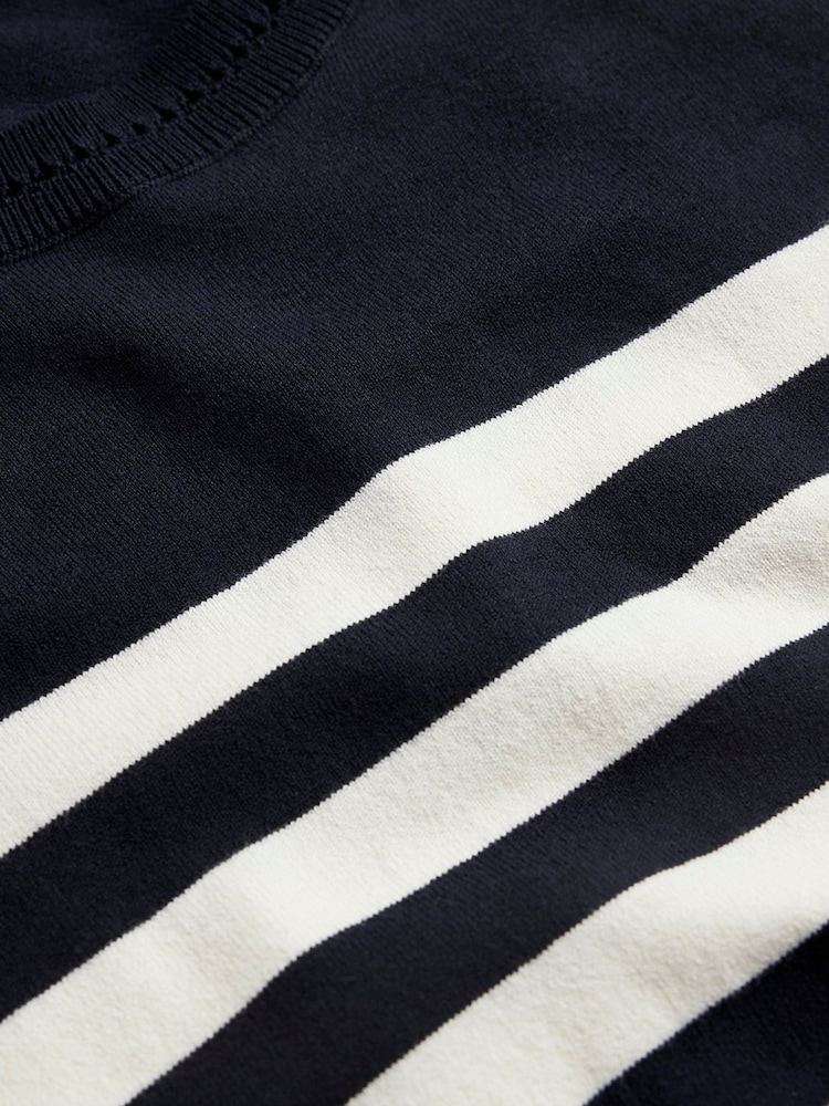 Boden Cream Crew Neck Catriona Cotton Jumper - Image 6 of 6 Boden Cream Crew Neck Catriona Cotton Jumper - Image 6 of 6