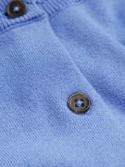 Boden Navy Blue Catriona Cotton Cardigan - Image 6 of 6