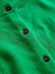 Boden Green Catriona Cotton Cardigan - Image 6 of 6