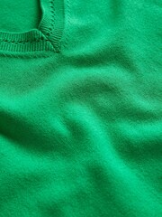 Boden Green V-Neck Catriona Cotton Jumper - Image 6 of 6