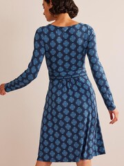 Boden Blue Abigail Jersey Dress - Image 3 of 5