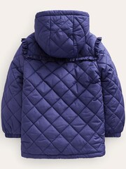 Blau - Boden Gesteppter Anorak mit Wellensaum - Bild 2 von 4