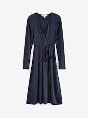 Boden Blue Nina Jersey Midi Dress - Image 4 of 4