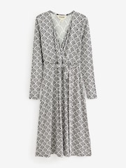 Boden Cream Nina Jersey Midi Dress - Image 5 of 5