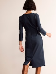 Boden Blue Petite Bethany Jersey Midi Dress - Image 2 of 5
